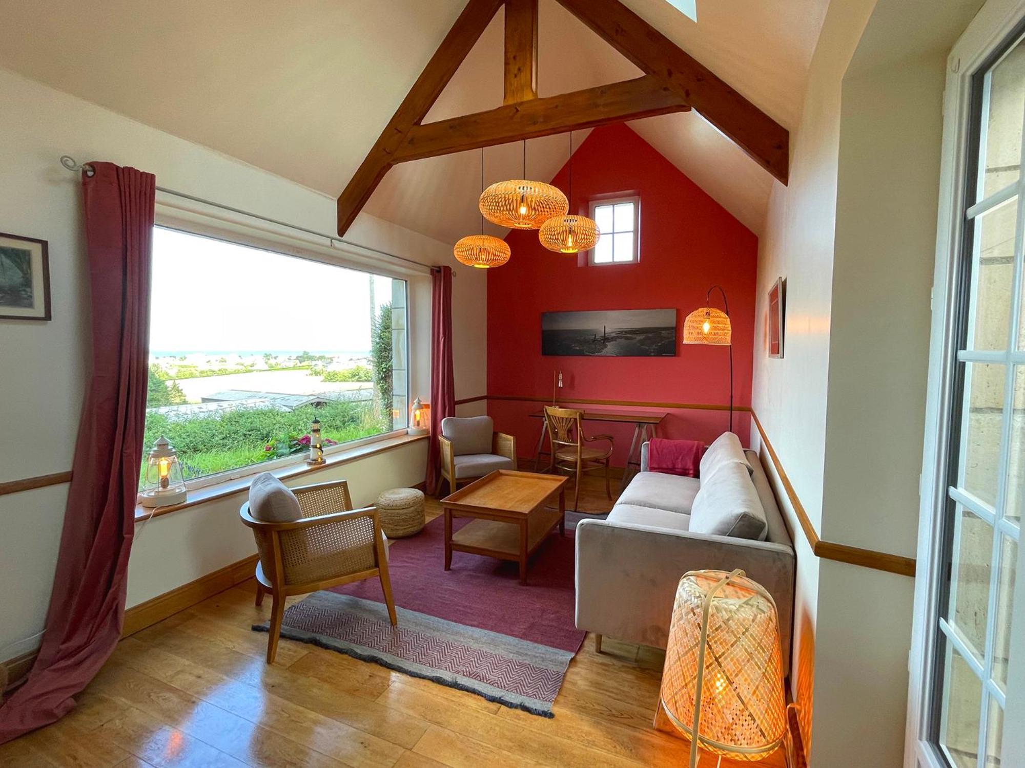 Maison De Charme Vue Sur Mer Pour 6 Pers Quinéville Екстериор снимка